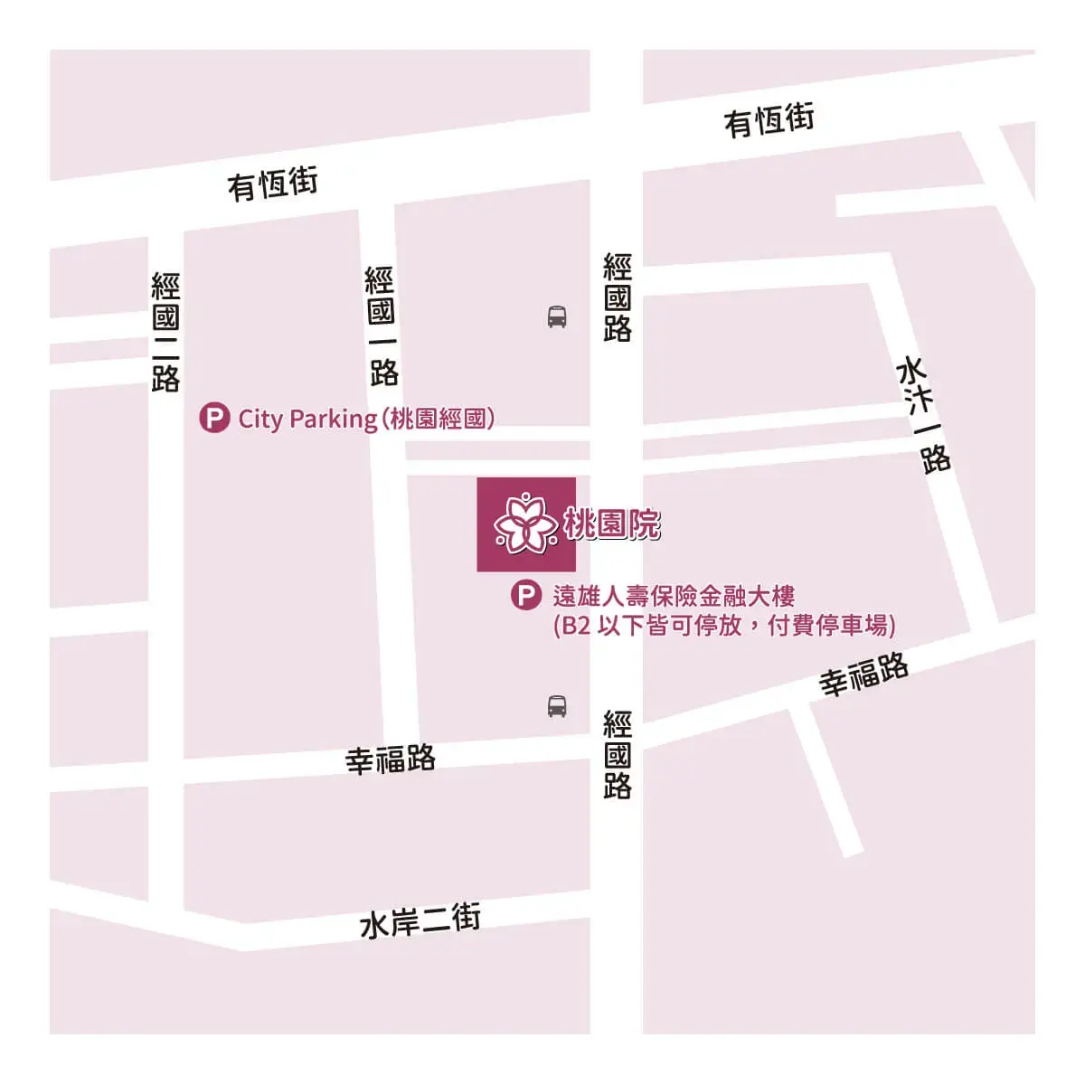 宜蘊生殖中心桃園院區地圖