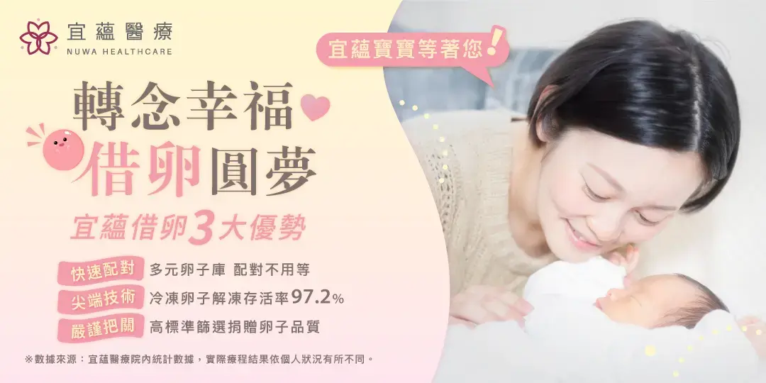 宜蘊醫療借卵的三大優勢