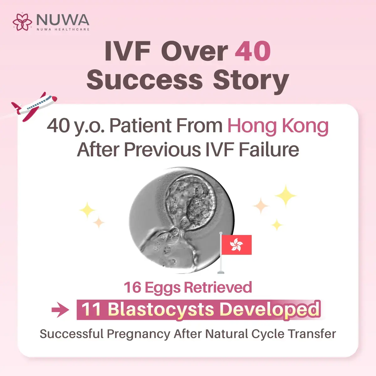 IVF Over 40 Success Story